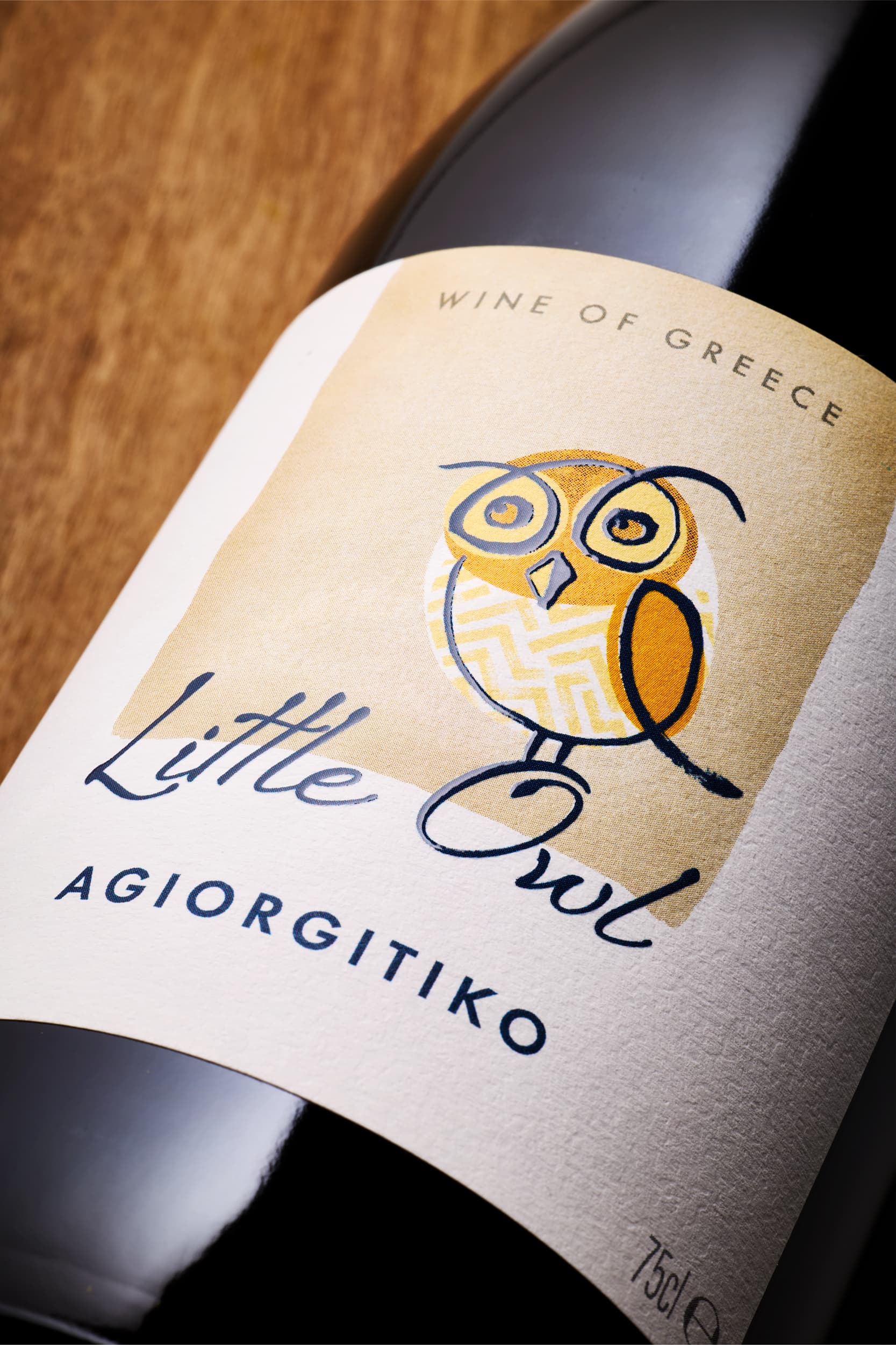 Agiorgitiko wine label detail